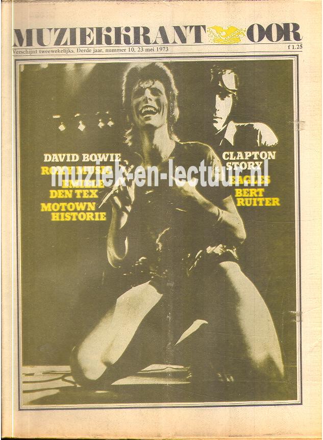 Muziekkrant Oor 1973 nr. 10